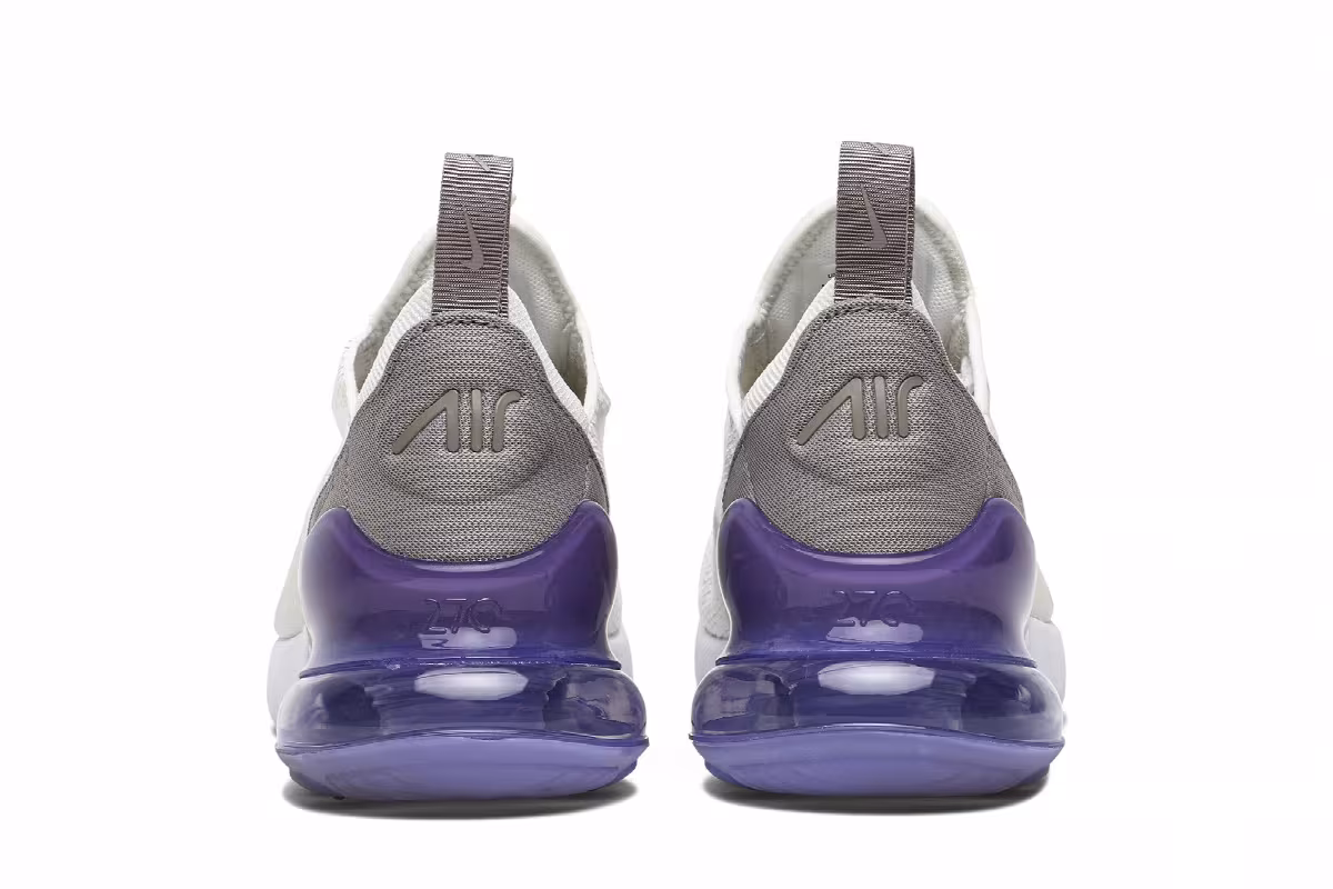 Nike Women's Air Max 270 Sail Lilac, view 7