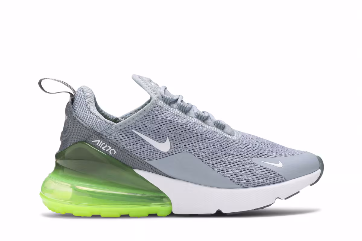 Nike Women's Air Max 270 Obsidian Mist Lime, view 2