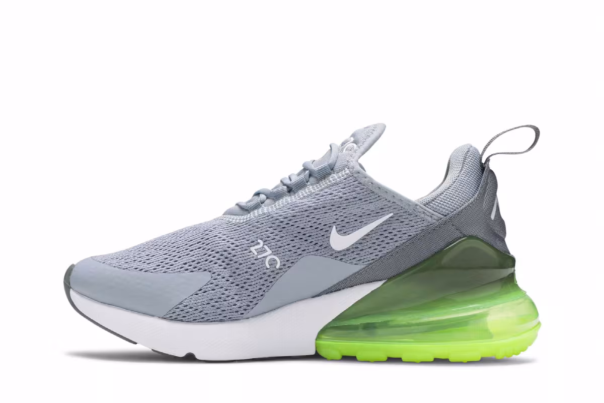 Nike Women's Air Max 270 Obsidian Mist Lime, view 4