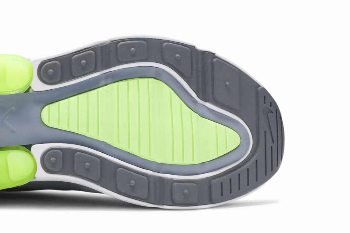 Nike Women's Air Max 270 Obsidian Mist Lime, view 6