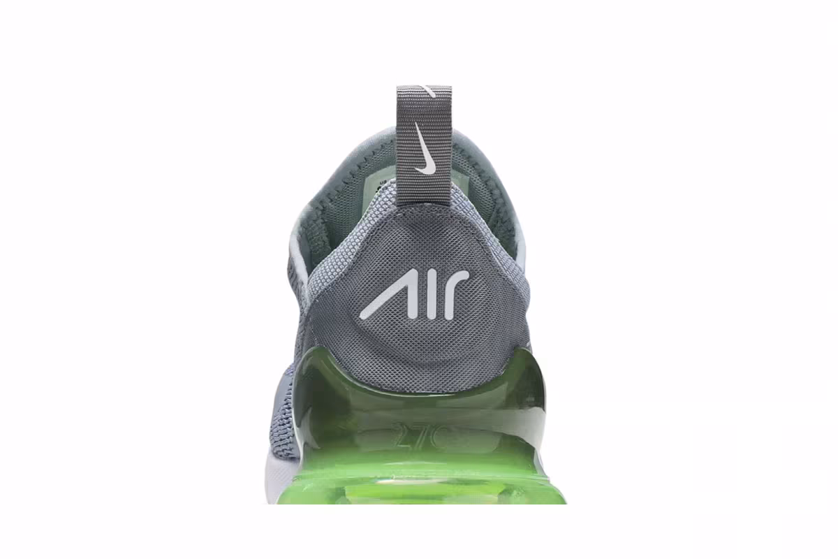 Nike Women's Air Max 270 Obsidian Mist Lime, view 8