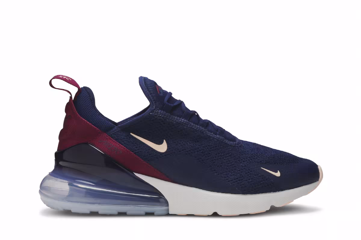 Nike Women's Air Max 270 Blue Void, view 2