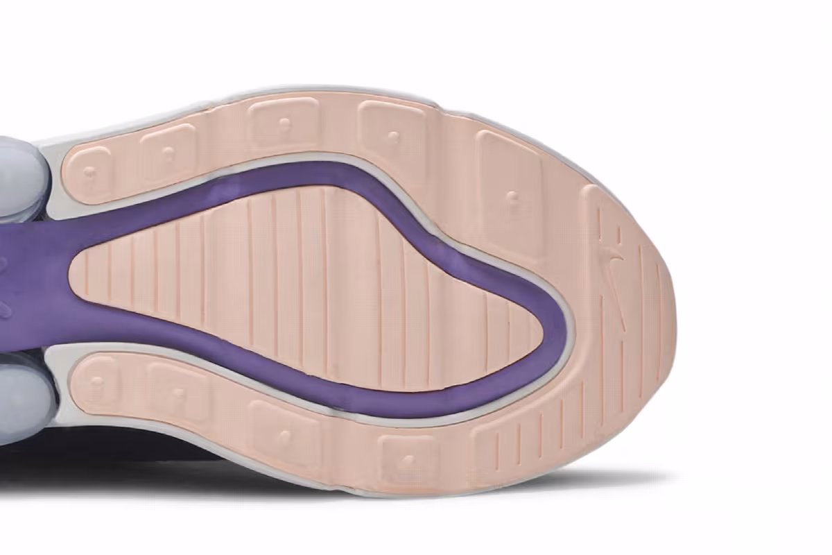 Nike Women's Air Max 270 Blue Void, view 6