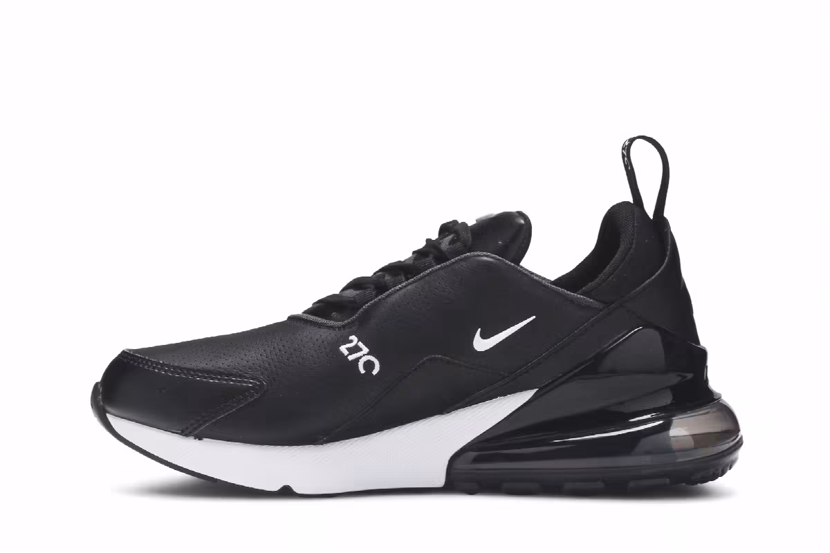 Nike Air Max 270 Premium Leather Anthracite, view 4