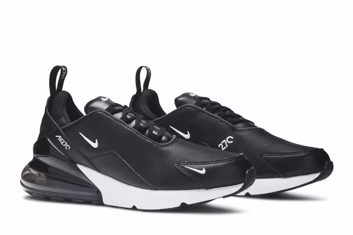 Nike Air Max 270 Premium Leather Anthracite, view 9