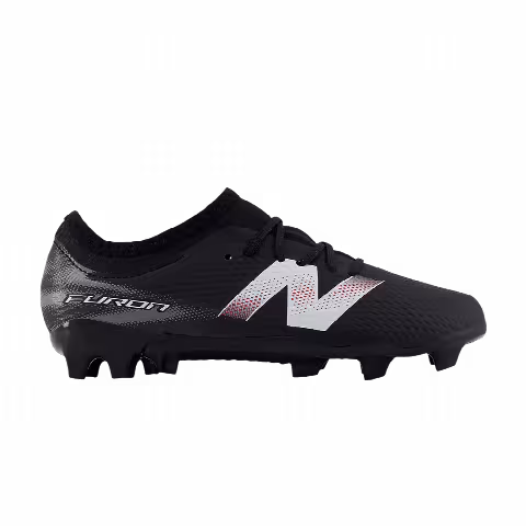 New Balance Furon Team Jnr FG V9 Big Kid 'Black White'