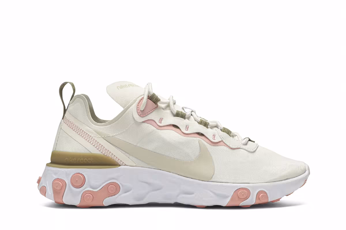 Nike Women's React Element 55 Phantom, view 2