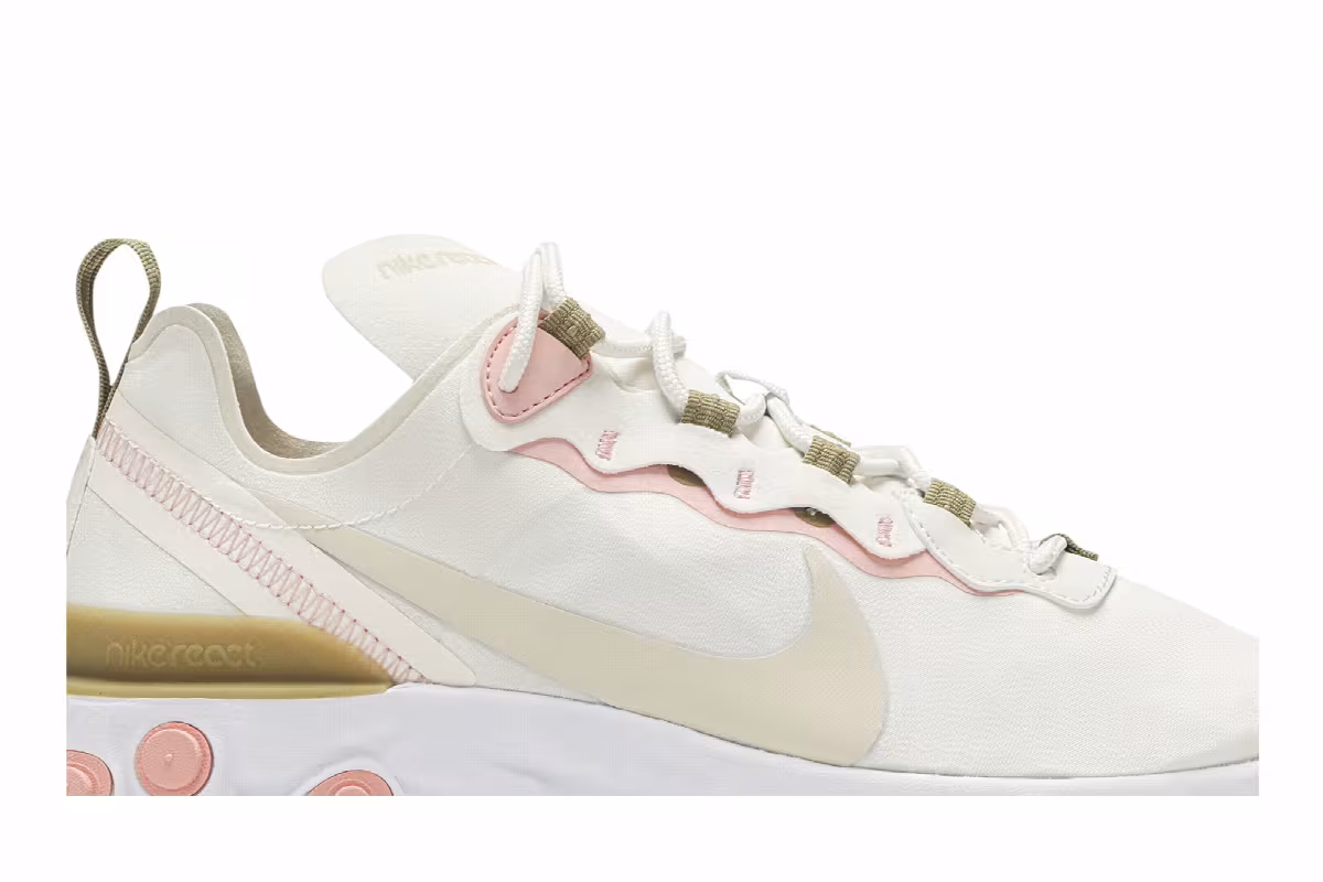 Nike Women's React Element 55 Phantom, view 3