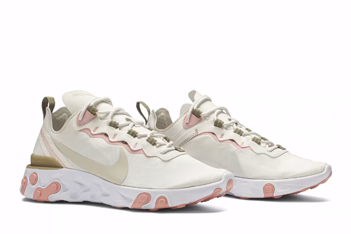 Nike Women's React Element 55 Phantom, view 9