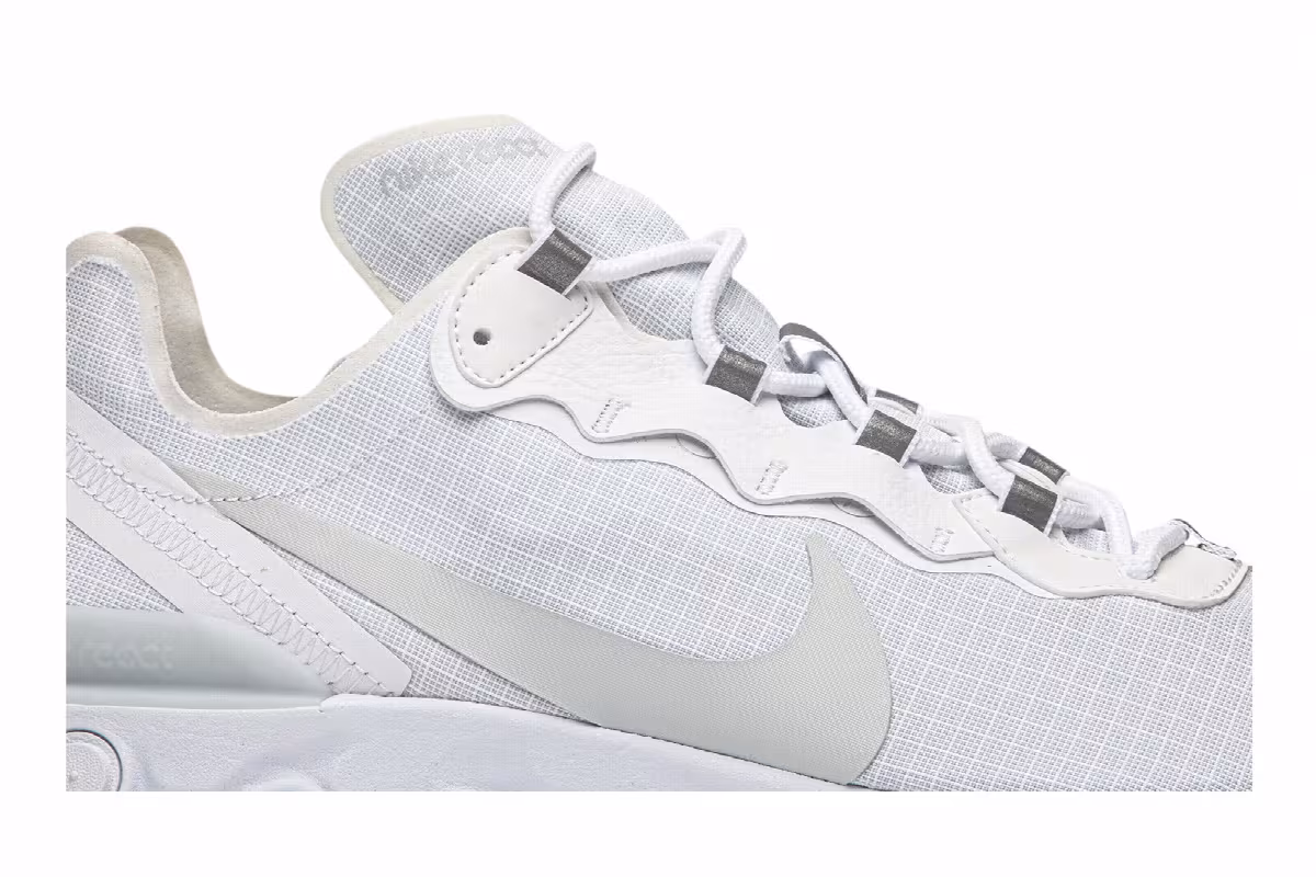 Nike React Element 55 Pure Platinum, view 3