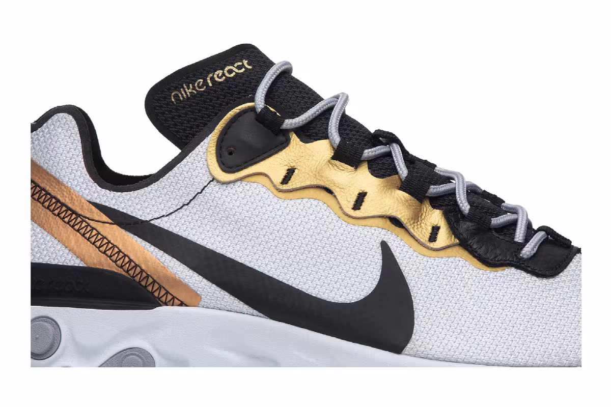 Nike React Element 55 Gold Ranger, view 3