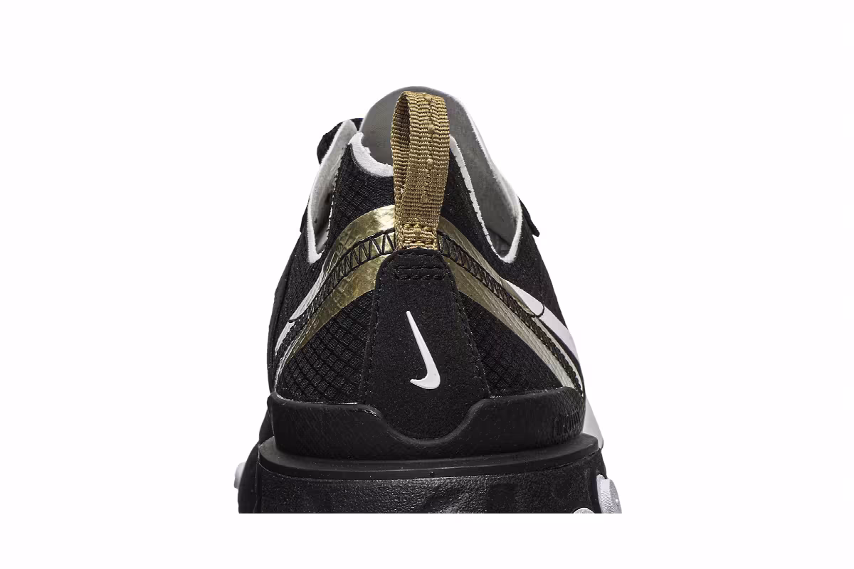 Nike React Element 55 SE Black Metallic Gold, view 8