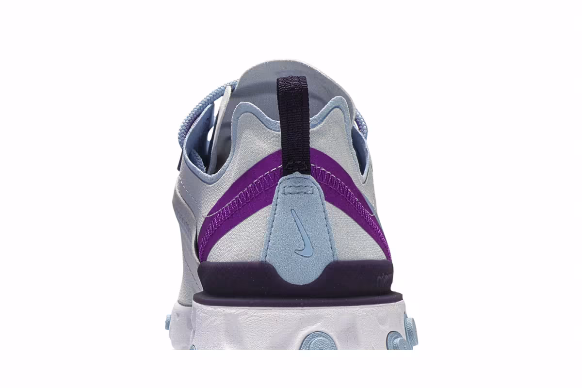 Nike Women's React Element 55 Psychic Blue, view 8