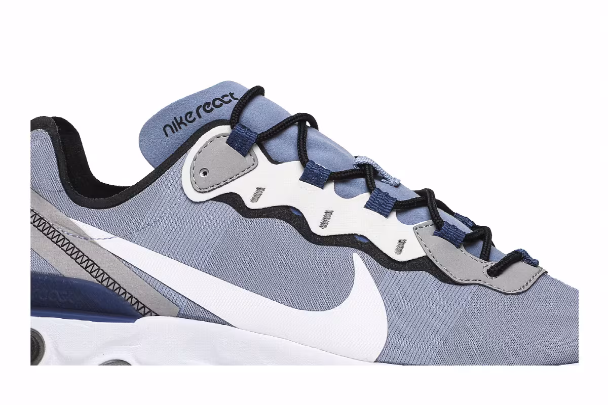 Nike React Element 55 Indigo Fog, view 3