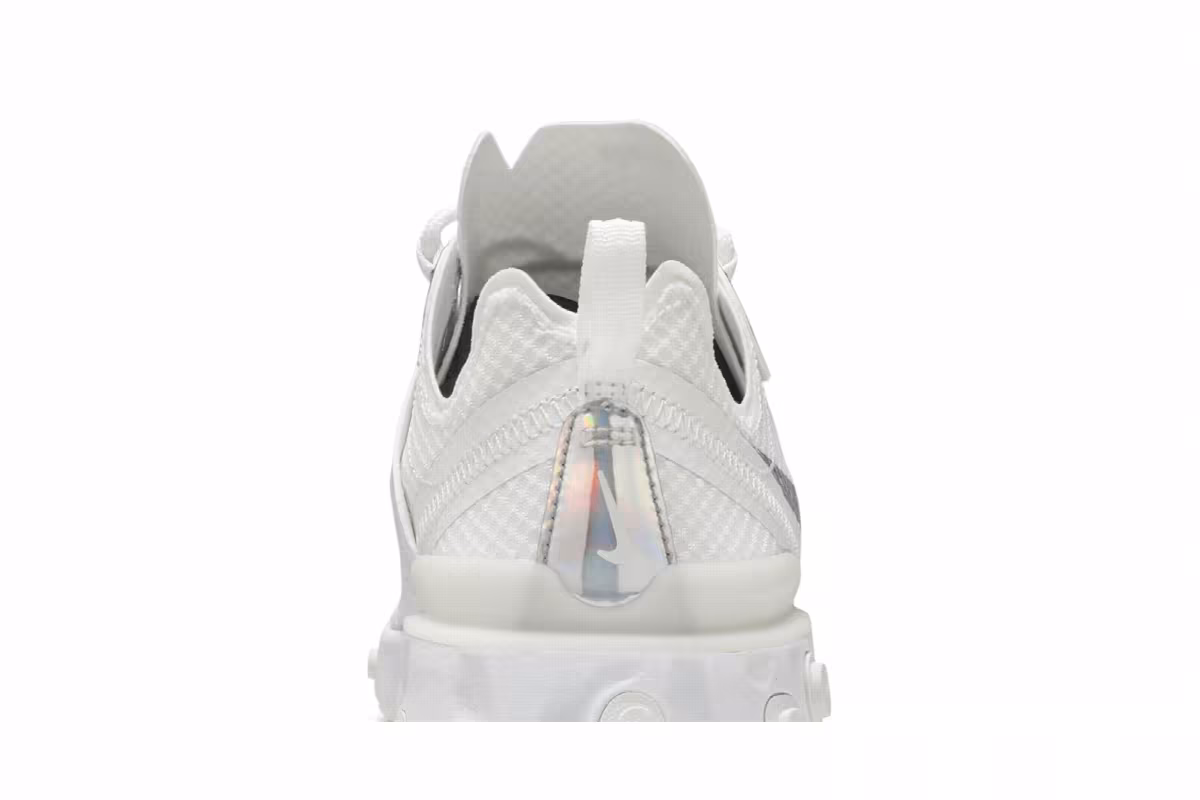 Nike Women's React Element 55 White Iridescent, view 8