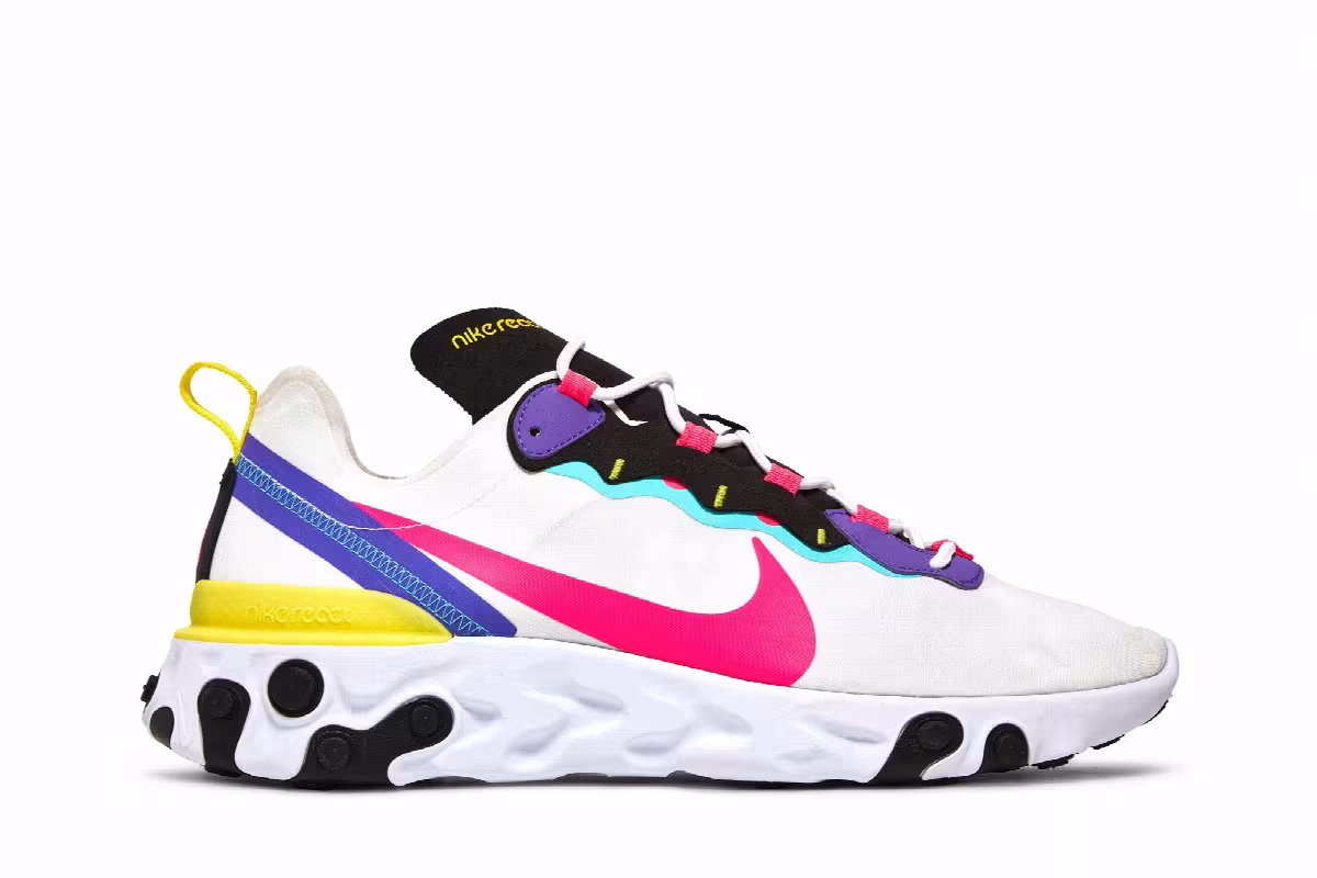 Nike React Element 55 Hyper Pink, view 2