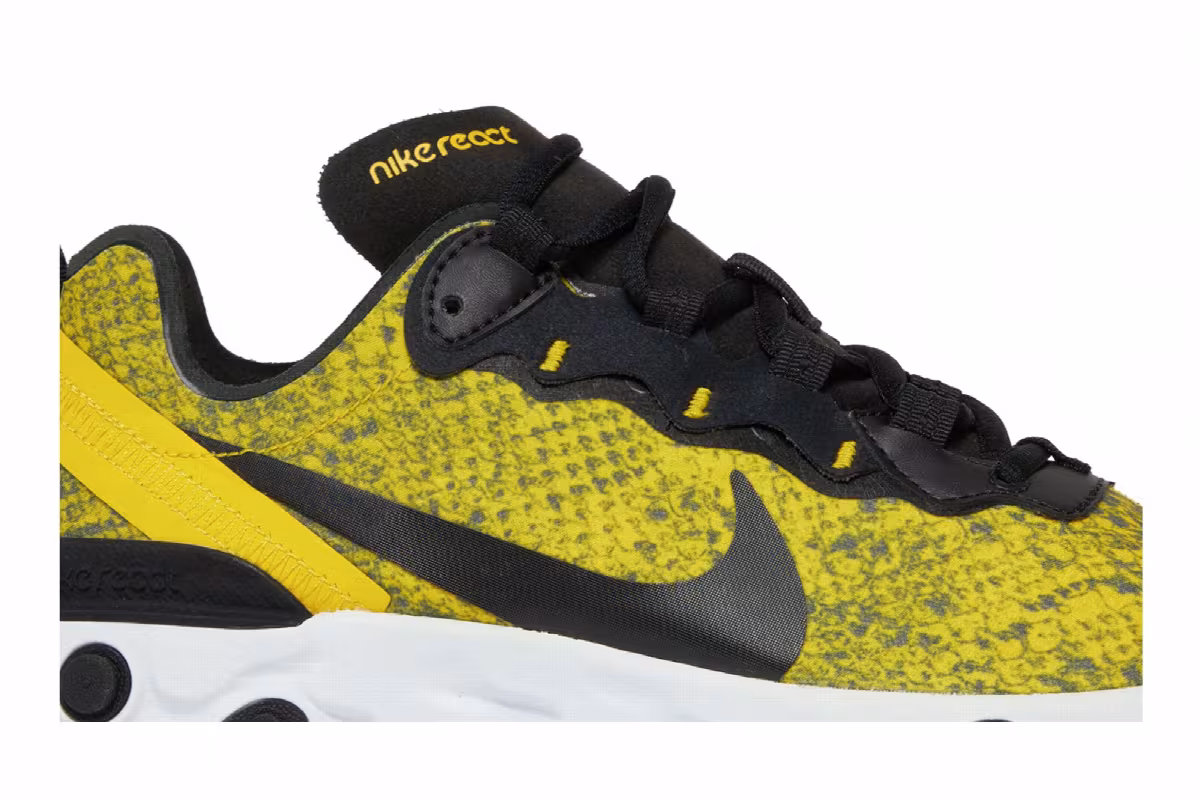 Nike Women's React Element 55 Speed Yellow, view 3