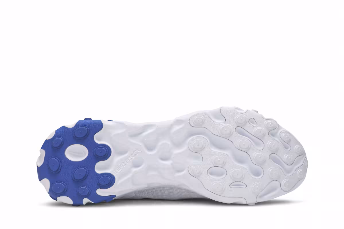 Nike React Element 55 White Game Royal, view 5