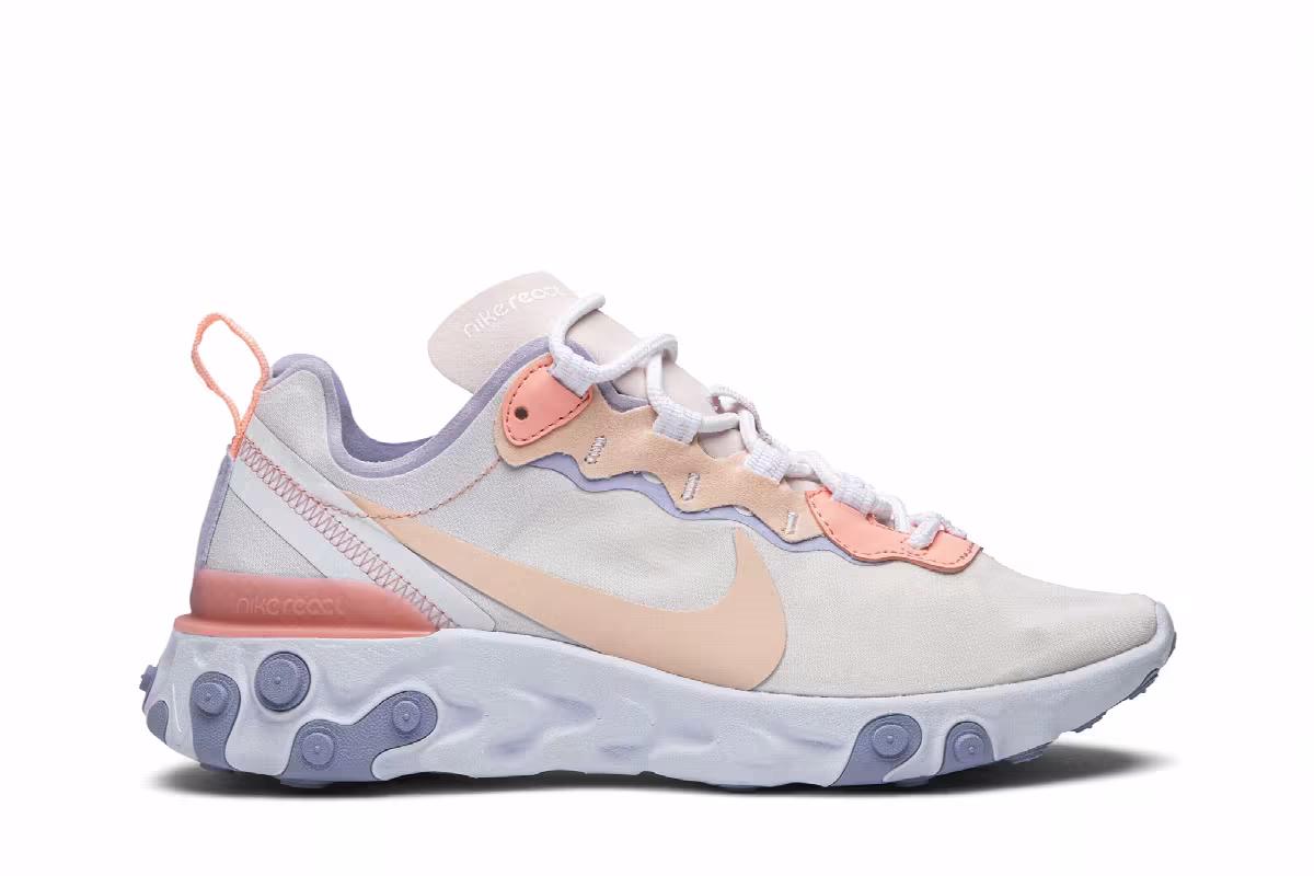 Nike Women's React Element 55 Pale Pink, view 2