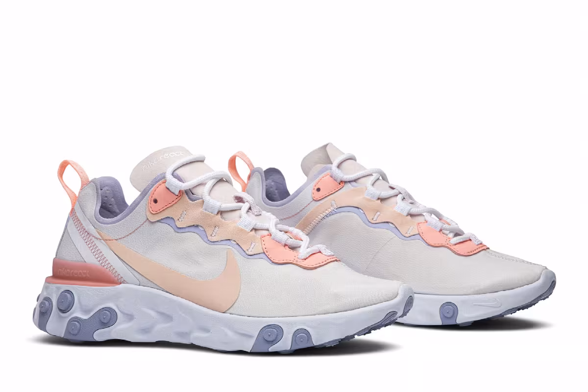 Nike Women's React Element 55 Pale Pink, view 9