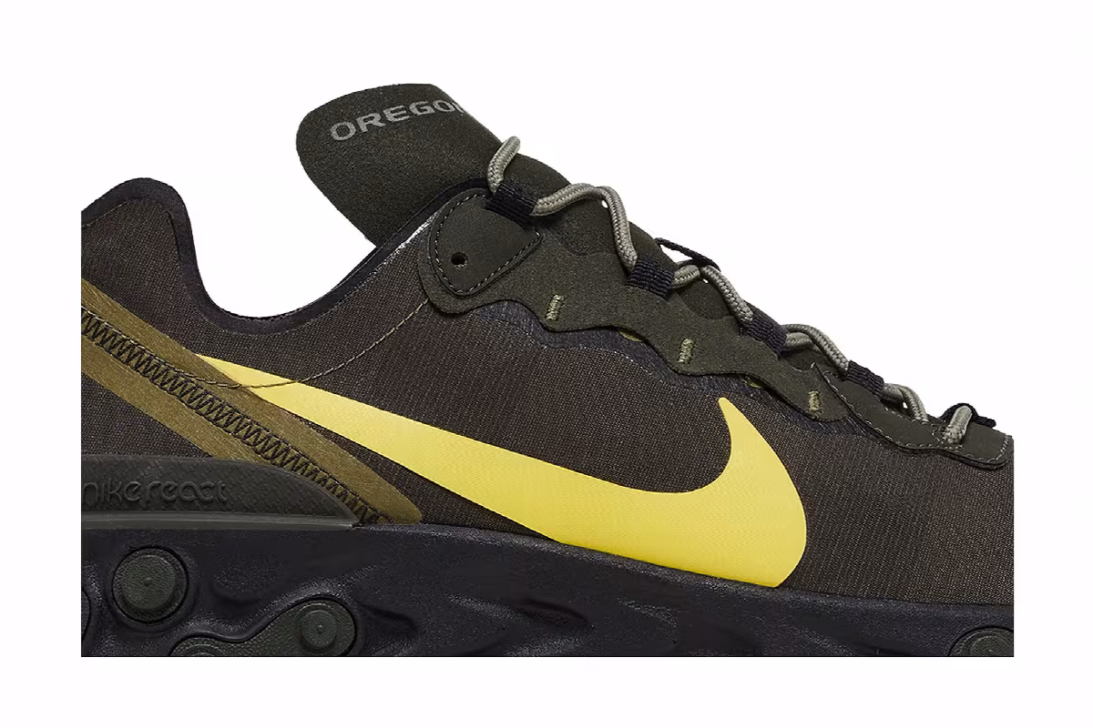 Nike React Element 55 Oregon Ducks, view 3