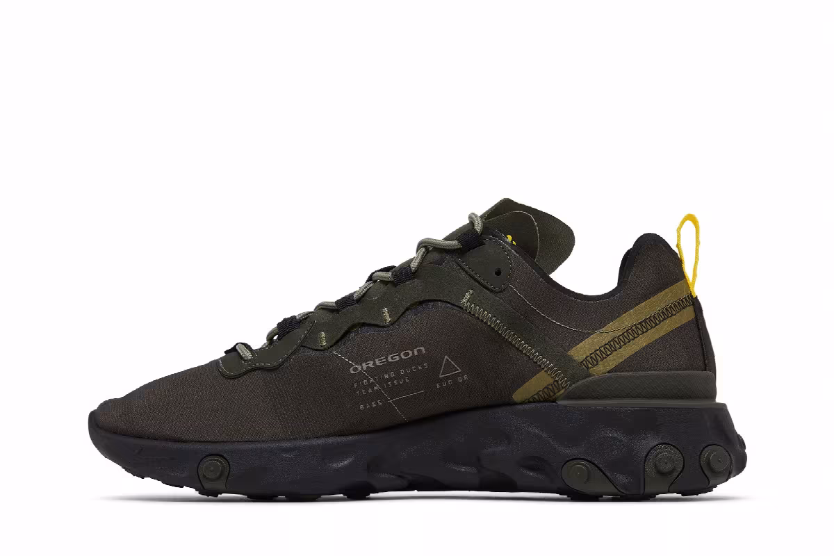 Nike React Element 55 Oregon Ducks, view 4