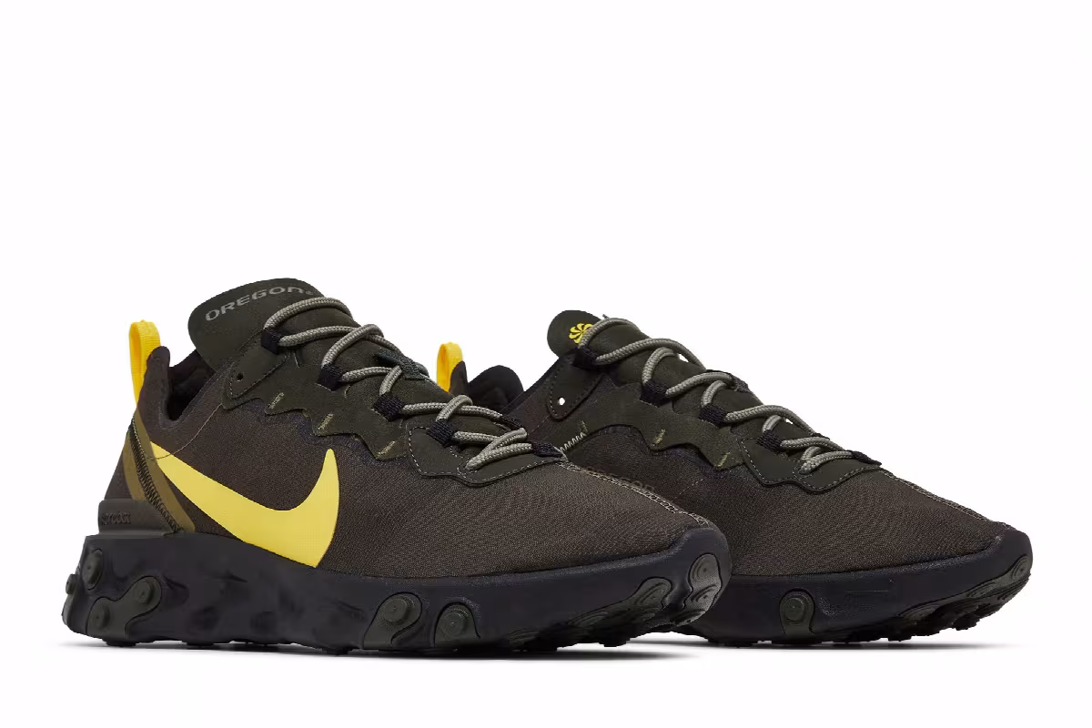 Nike React Element 55 Oregon Ducks, view 9