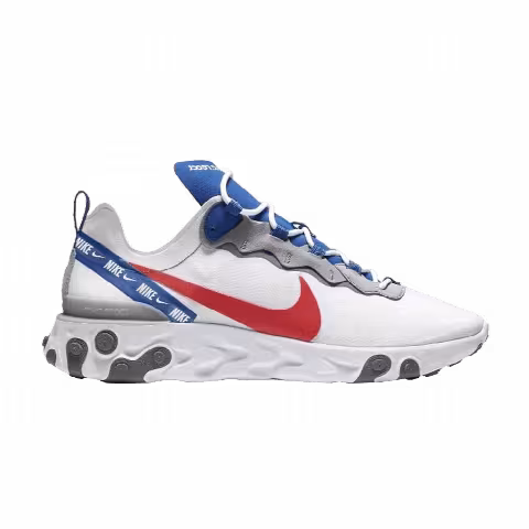 Nike React Element 55 'White Royal Red'