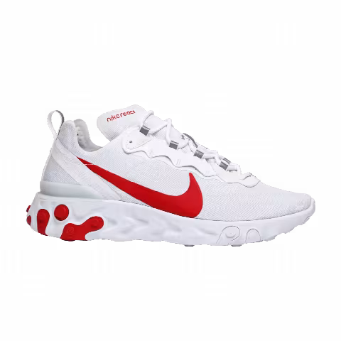 Nike React Element 55 'White University Red'