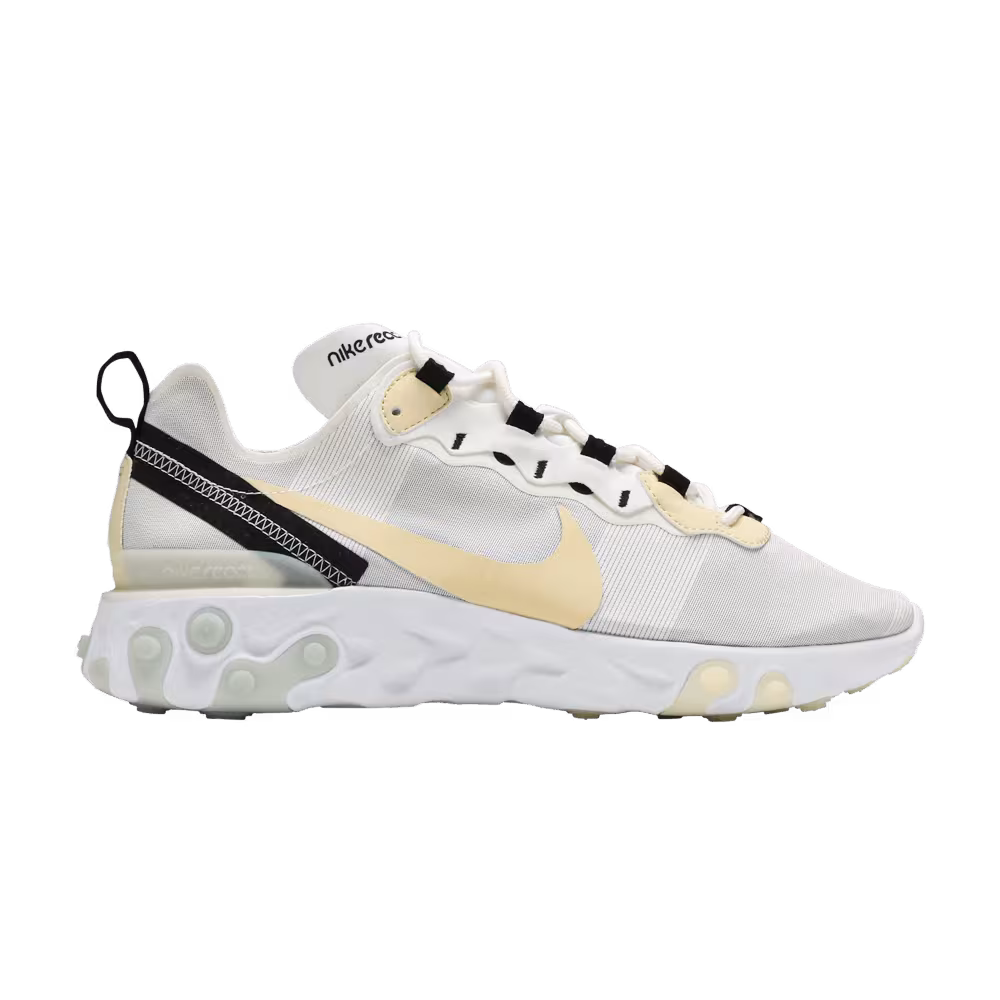 Nike React Element 55 Soft Yellow