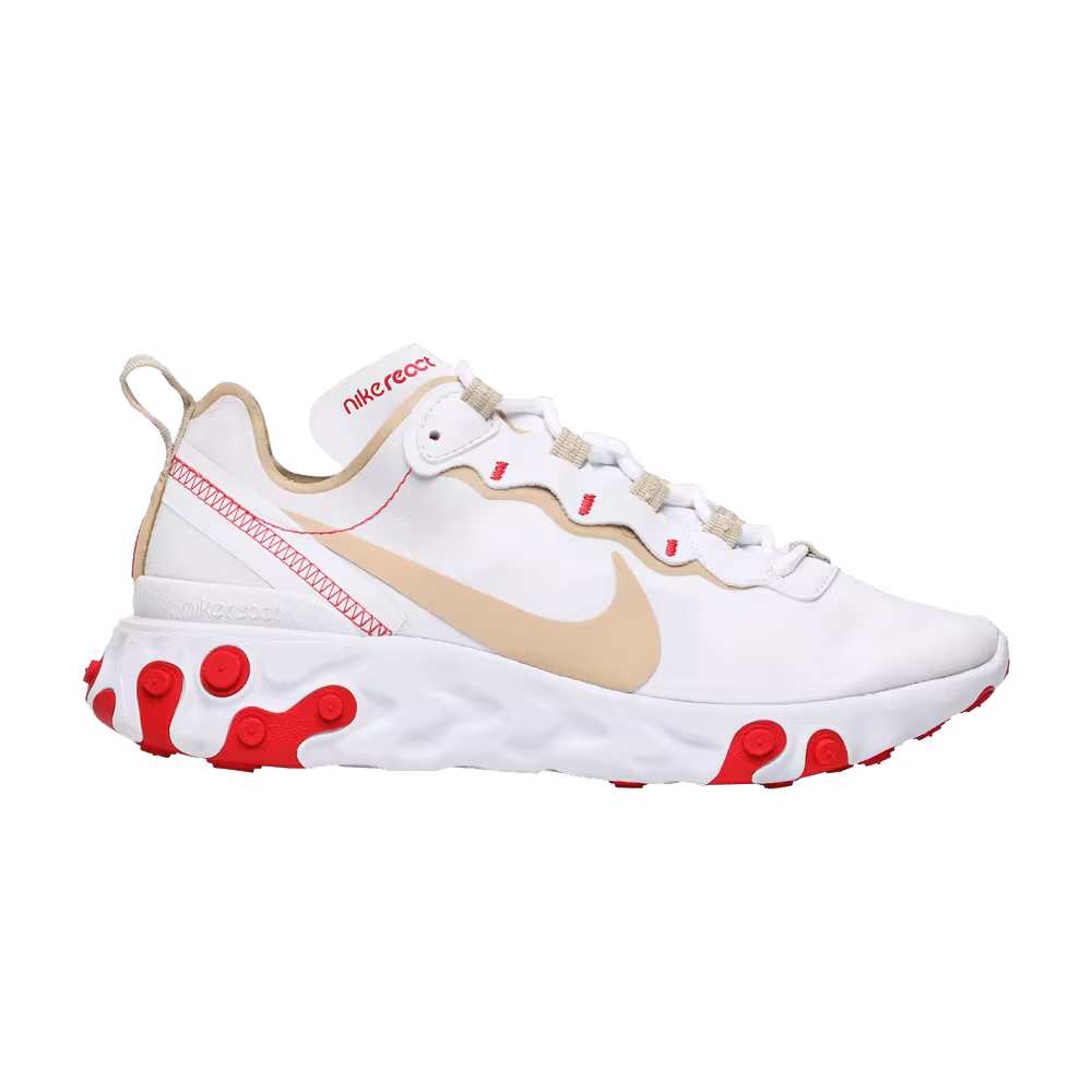 Nike Women's React Element 55 White Desert Ember