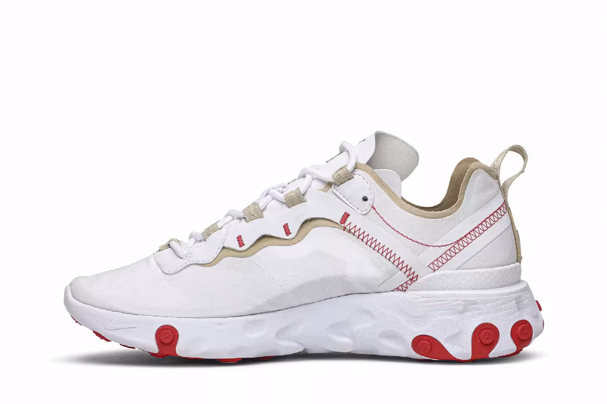 Nike Women's React Element 55 White Desert Ember, view 4