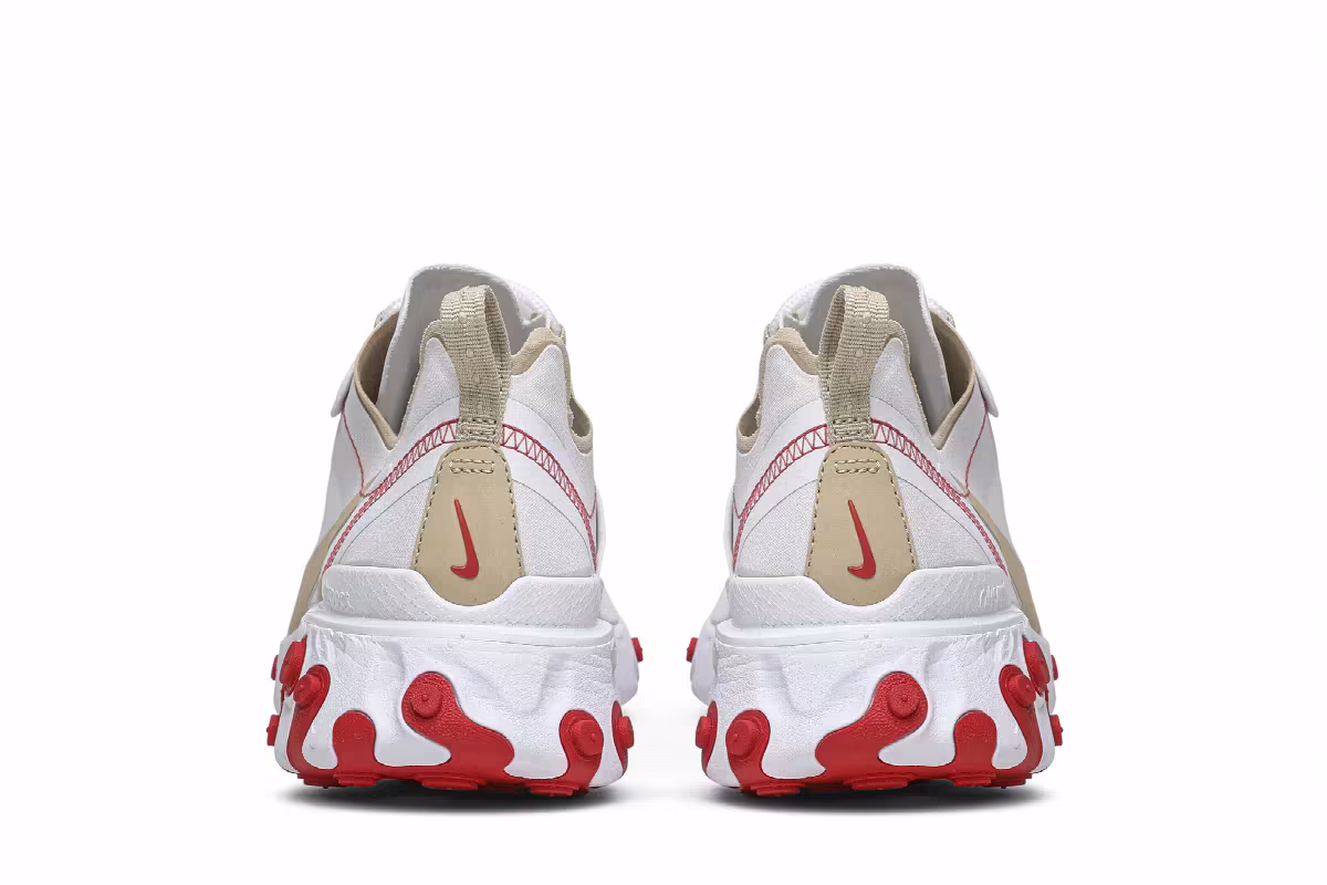 Nike Women's React Element 55 White Desert Ember, view 7
