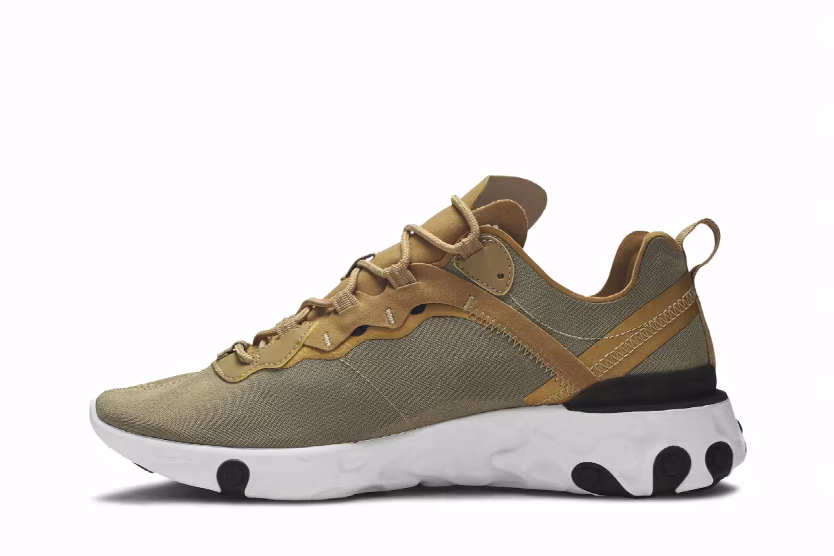Nike React Element 55 Metallic Gold, view 4