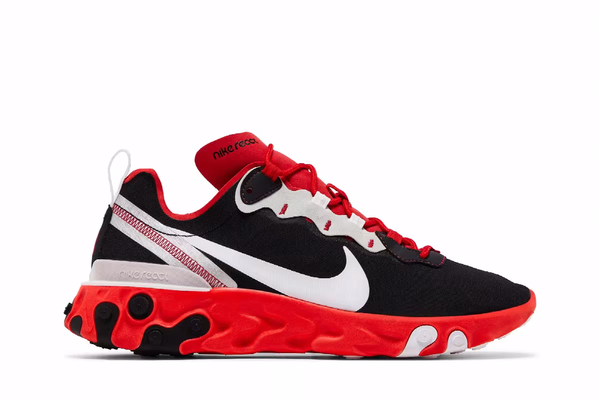 Nike React Element 55 Red Orbit, view 2