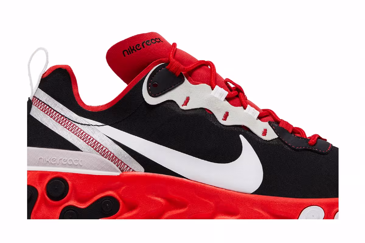 Nike React Element 55 Red Orbit, view 3
