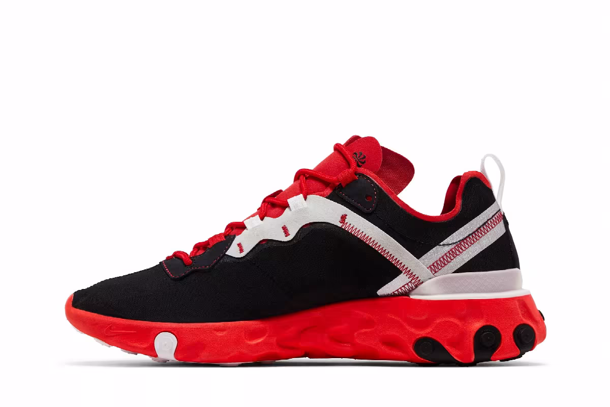 Nike React Element 55 Red Orbit, view 4
