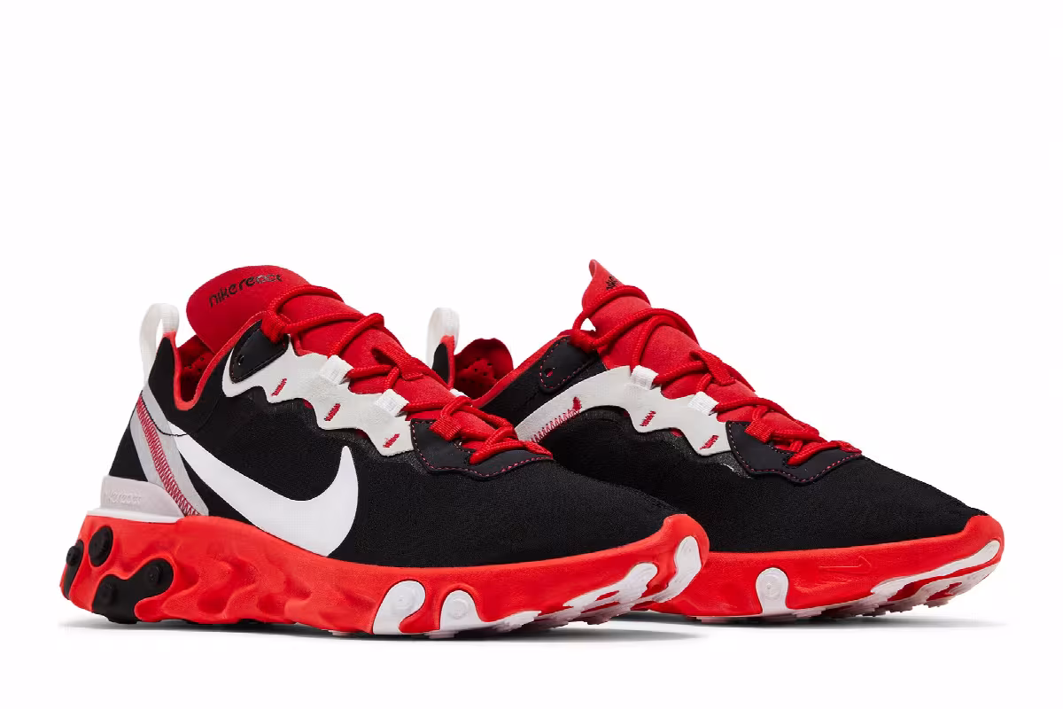 Nike React Element 55 Red Orbit, view 9