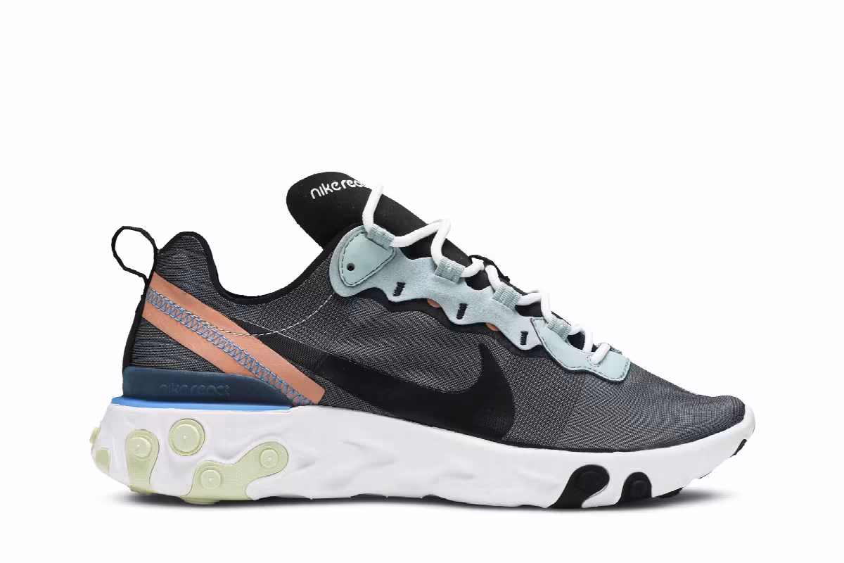 Nike React Element 55 Ocean Cube, view 2