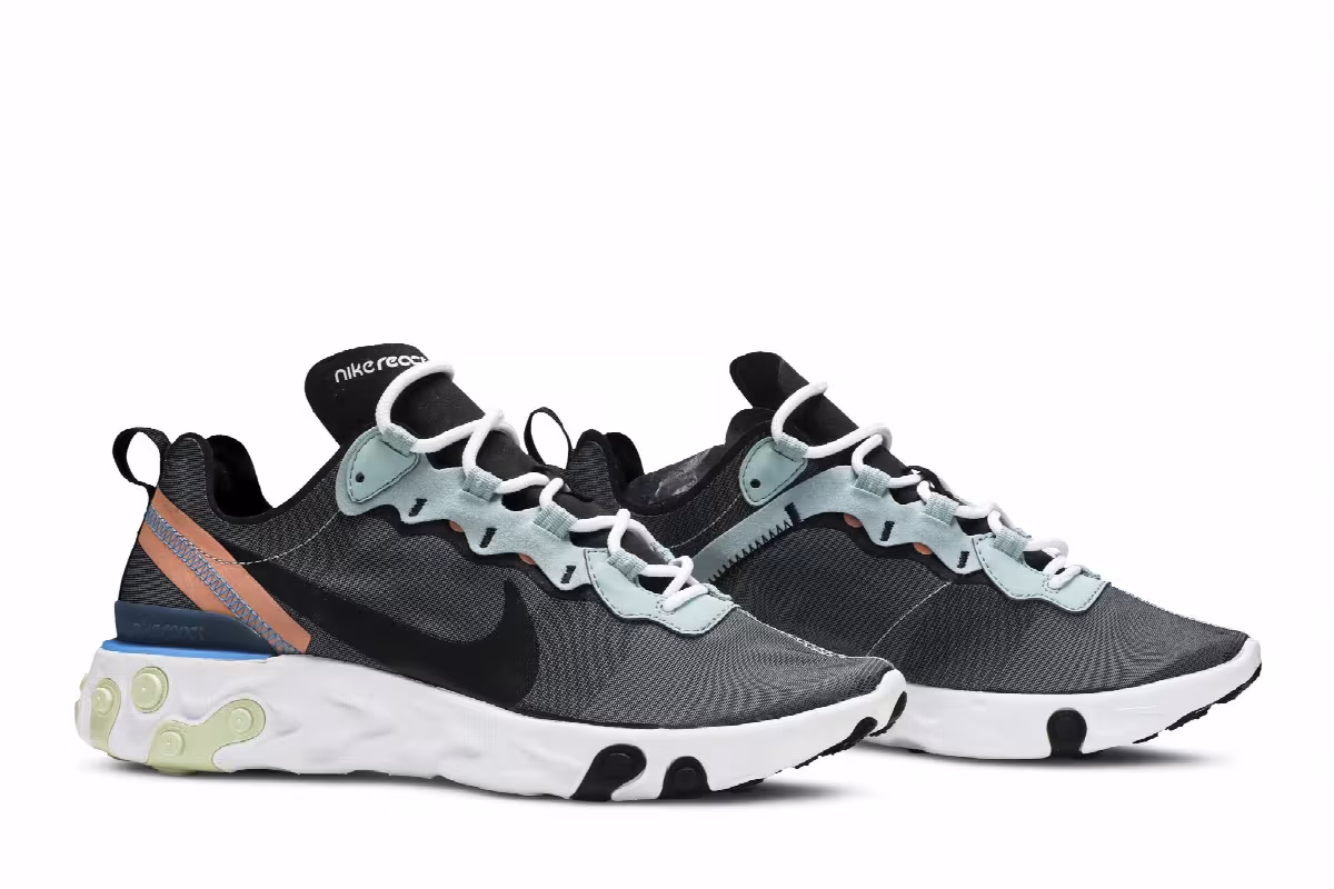 Nike React Element 55 Ocean Cube, view 9