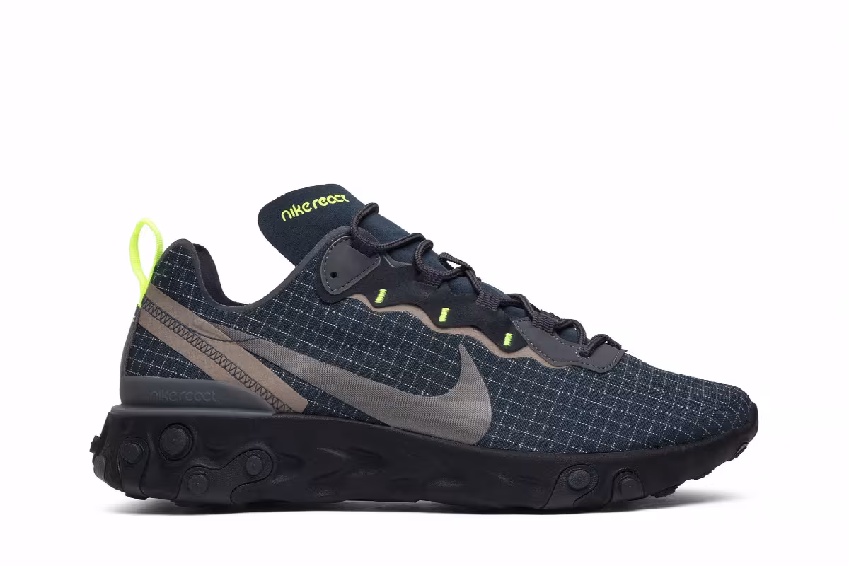 Nike React Element 55 Grid - Armory Navy, view 2