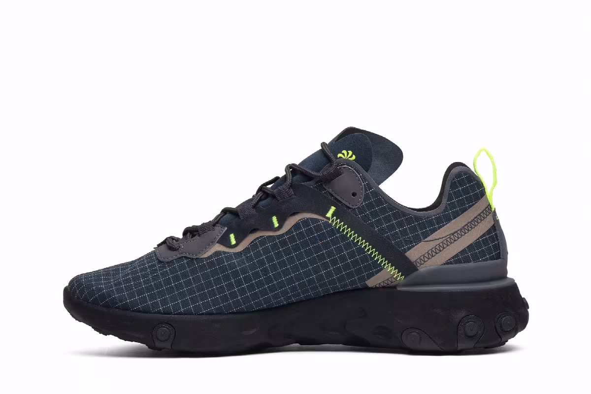 Nike React Element 55 Grid - Armory Navy, view 4