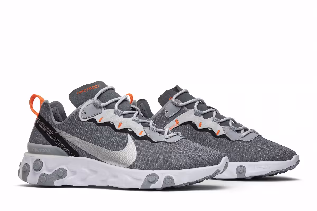 Nike React Element 55 Grid - Cool Grey, view 9