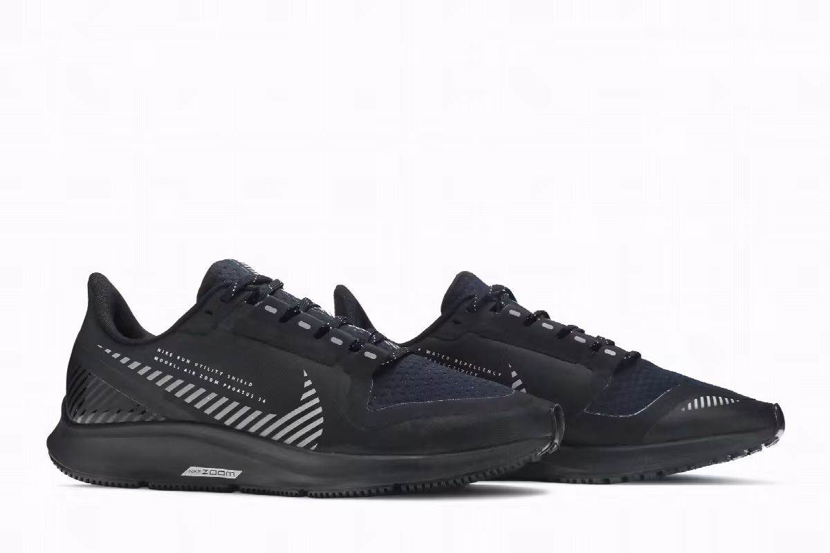 Nike Air Zoom Pegasus 36 Shield Black, view 9