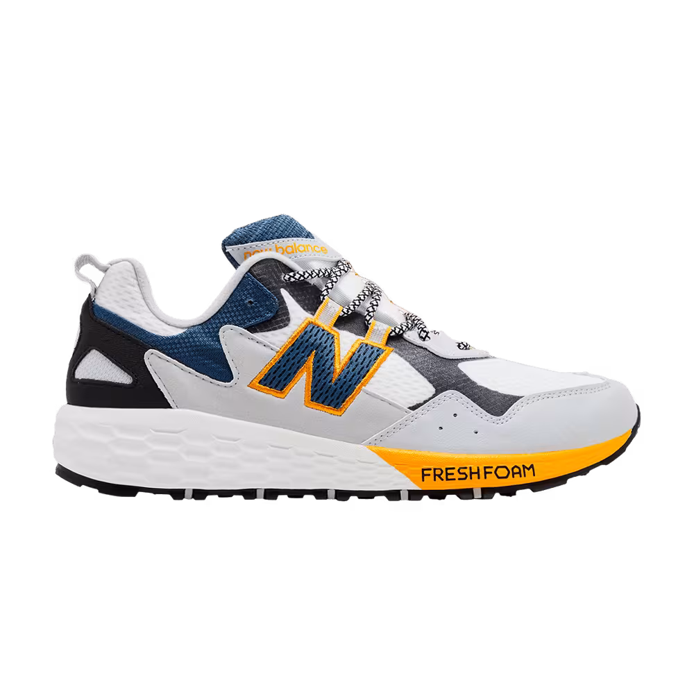 New Balance Fresh Foam Crag v2 White Chromatic Yellow