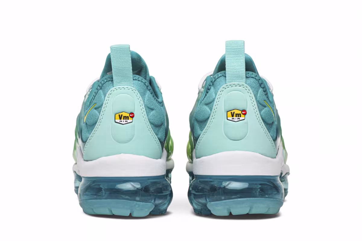 Nike Women's Air VaporMax Plus Lemon Lime, view 7
