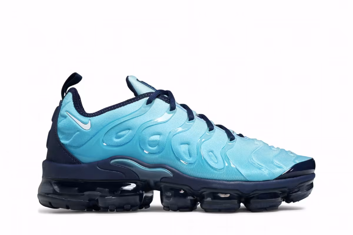 Nike Air VaporMax Plus Current Blue, view 2