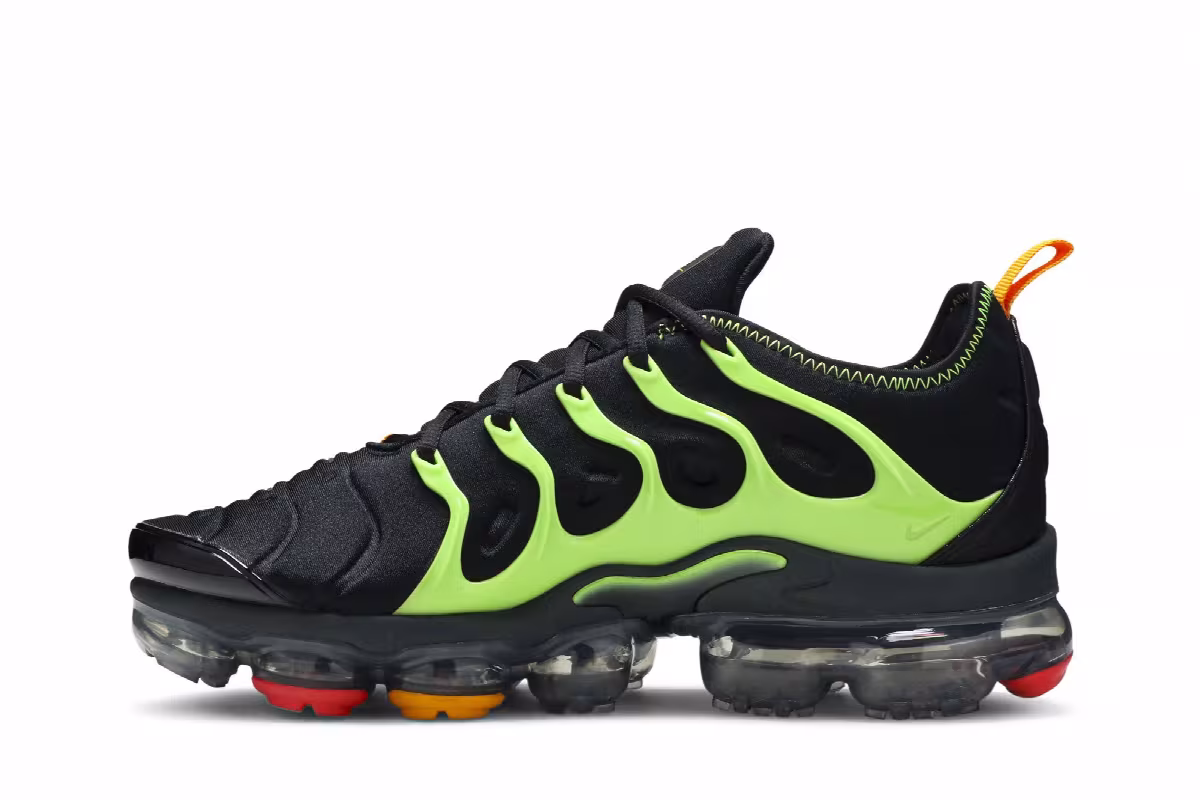 Nike Air VaporMax Plus Lime Green, view 4
