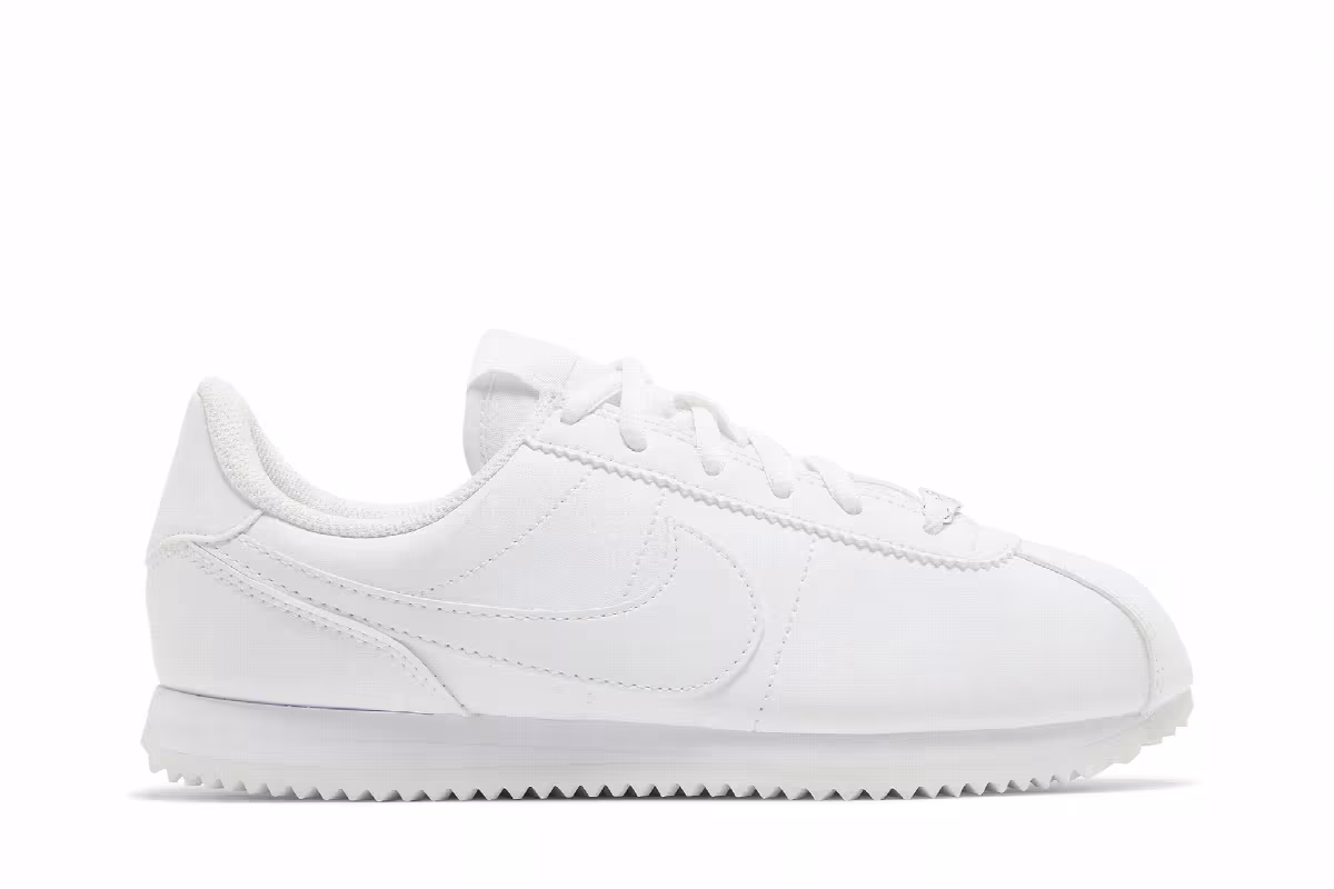 Nike Cortez Basic SL GS Triple White, view 2