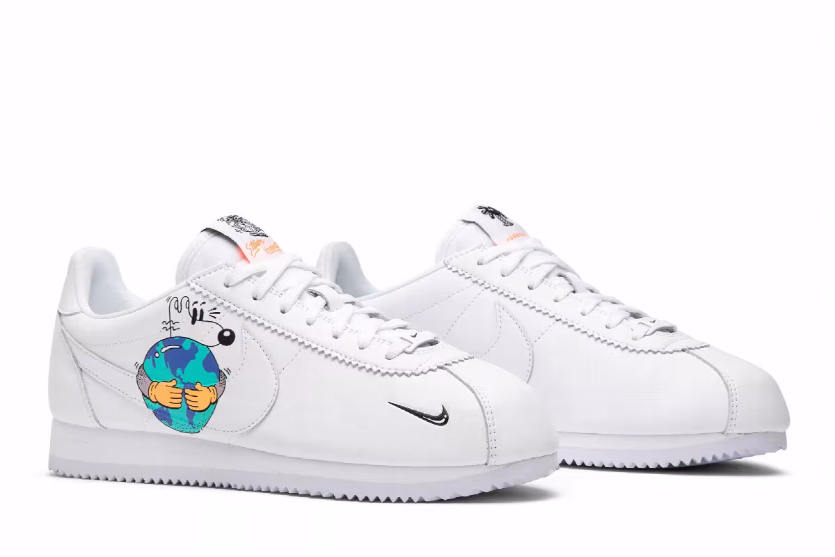 Steve Harrington x Nike Cortez Flyleather QS Earth Day, view 9